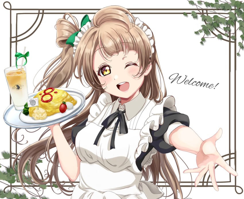 minami kotori (love live! and 1 more) drawn by ranemu