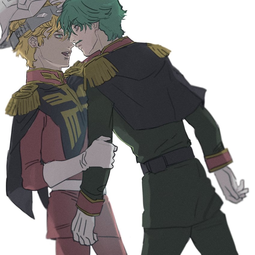 char aznable and challia bull (gundam and 1 more) drawn by mrtoen