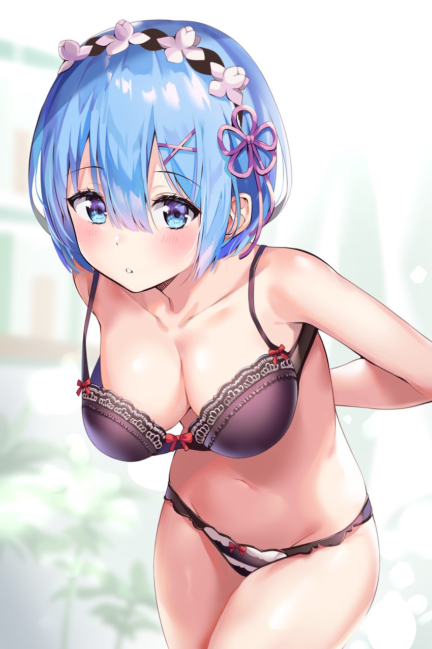 rem (re:zero kara hajimeru isekai seikatsu) drawn by ale_nqki