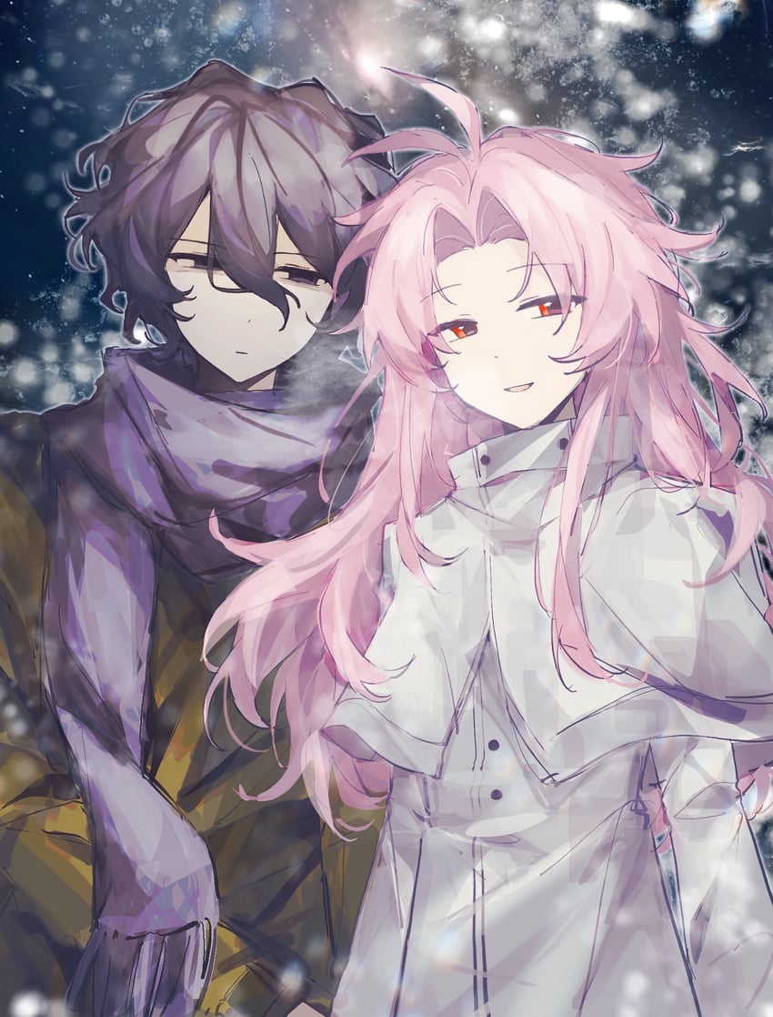 hatsutori hajime and utsugi noriyuki (saibou shinkyoku) drawn by jiekuijiangshadaonijiamenkou