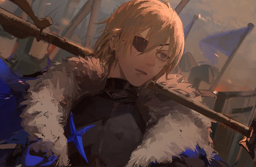 dimitri alexandre blaiddyd (fire emblem and 1 more) drawn by kyoro_ina