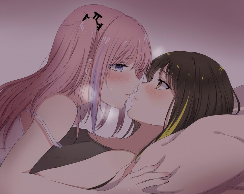 m4a1 and st ar-15 (girls' frontline) drawn by sui_(camellia)