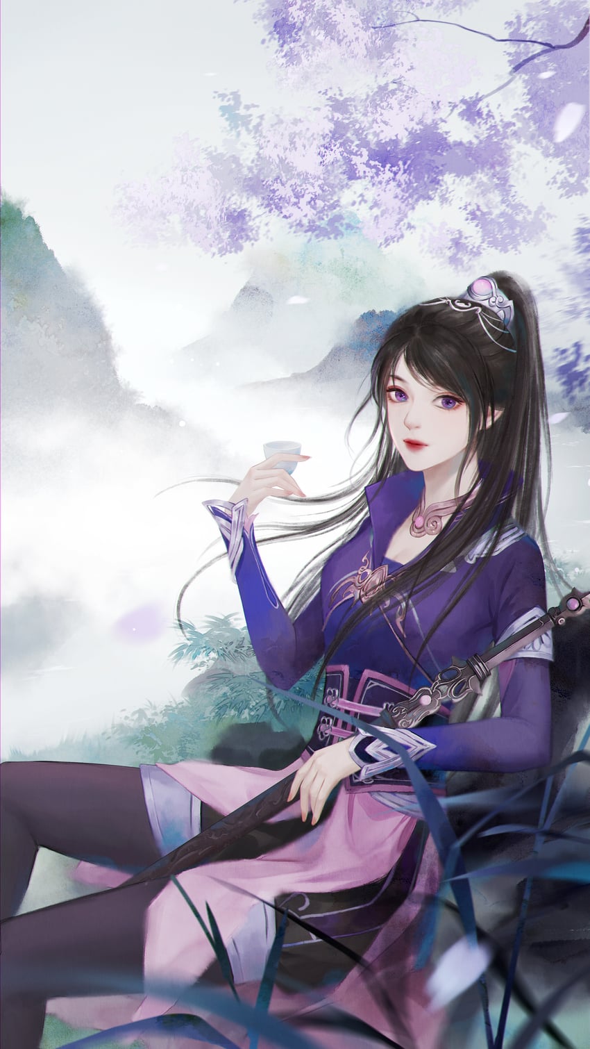 si kongqi (hua jianghu zhi bei mo ting) drawn by si_kongqi_zhuye