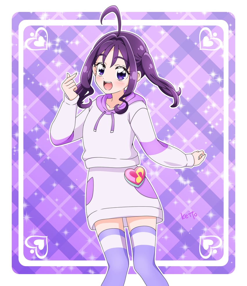 shigure kokoro (precure and 1 more) drawn by sakuragawa3710