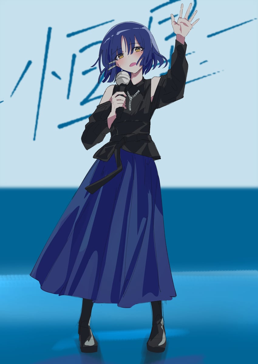 yamada ryo (bocchi the rock!) drawn by roah_(user_pgea4834)