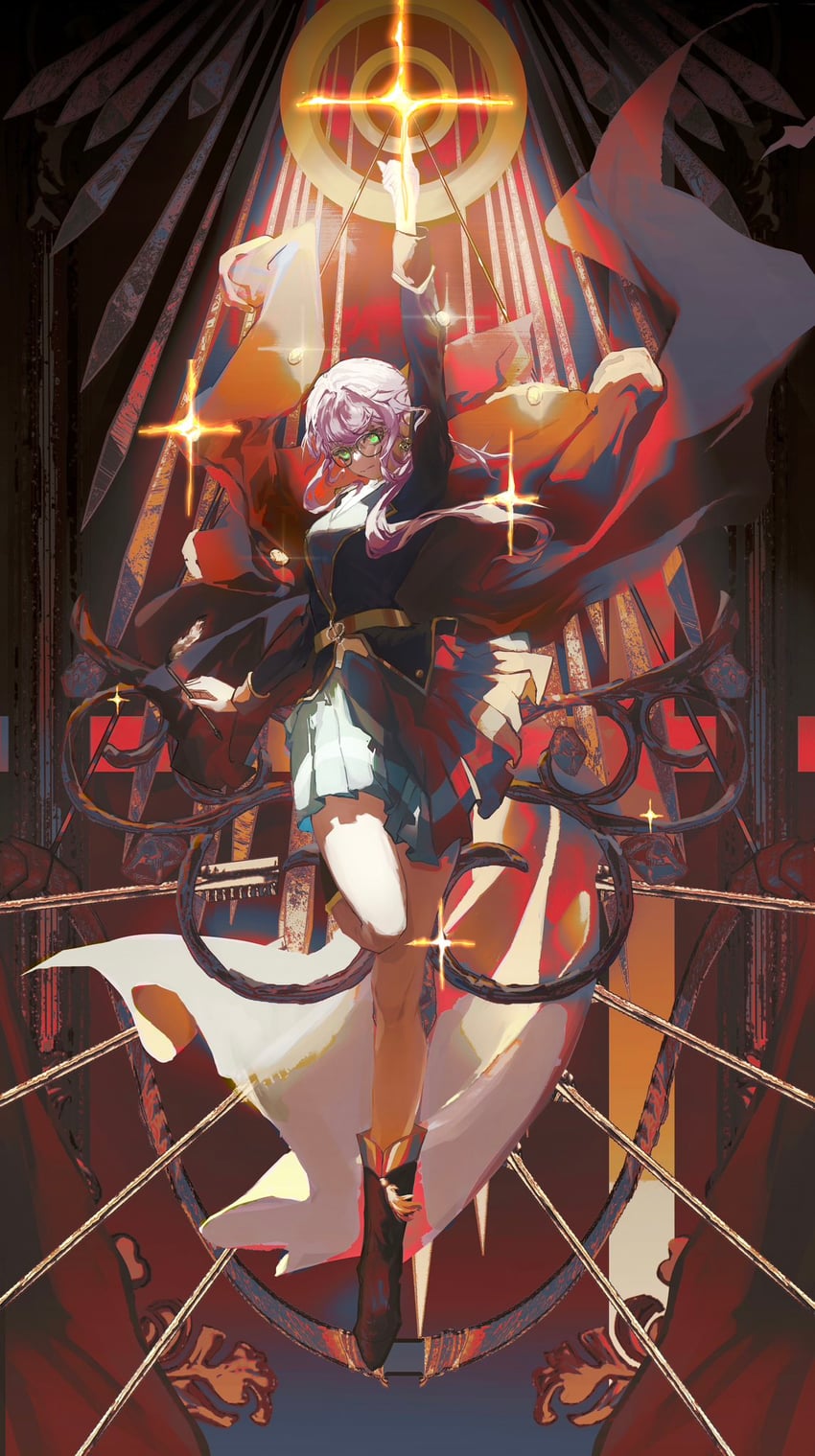 hoshimi junna (shoujo kageki revue starlight) drawn by qisu_zhang