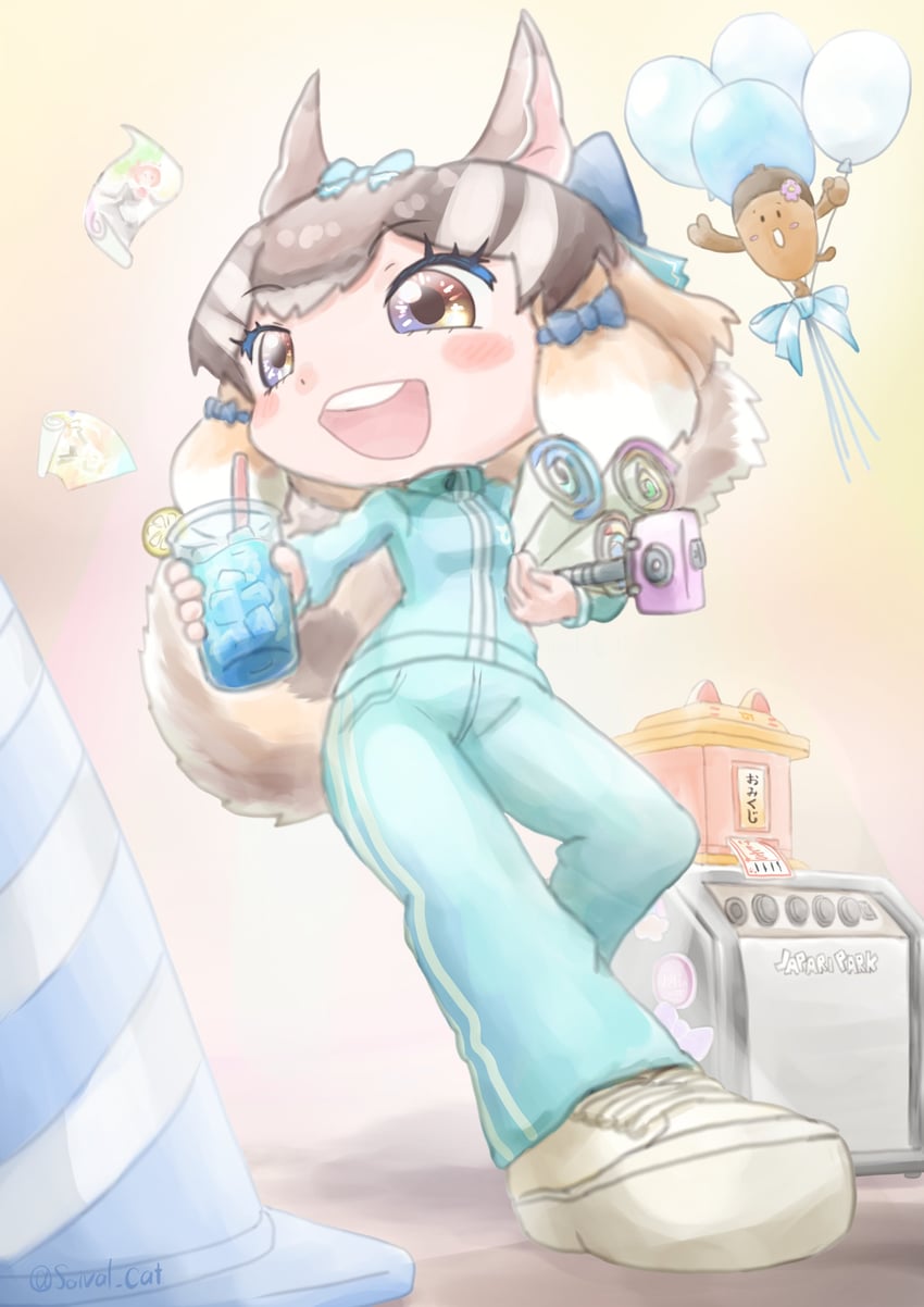 siberian chipmunk (kemono friends and 1 more) drawn by saival_cat