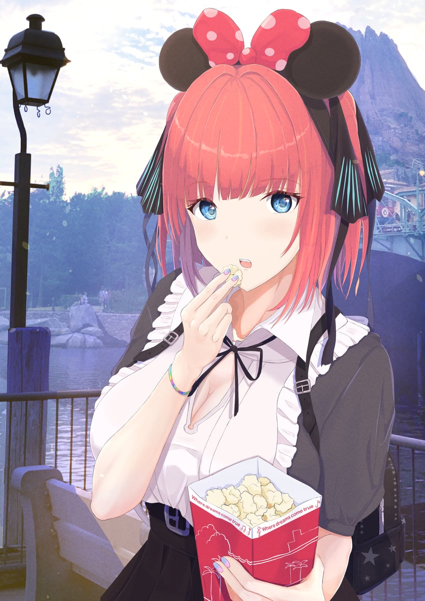 nakano nino (go-toubun no hanayome and 1 more) drawn by kzm_(cookie-eluza)