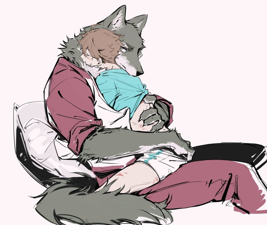 oikawa tooru and ushijima wakatoshi (haikyuu!!) drawn by fandangyu