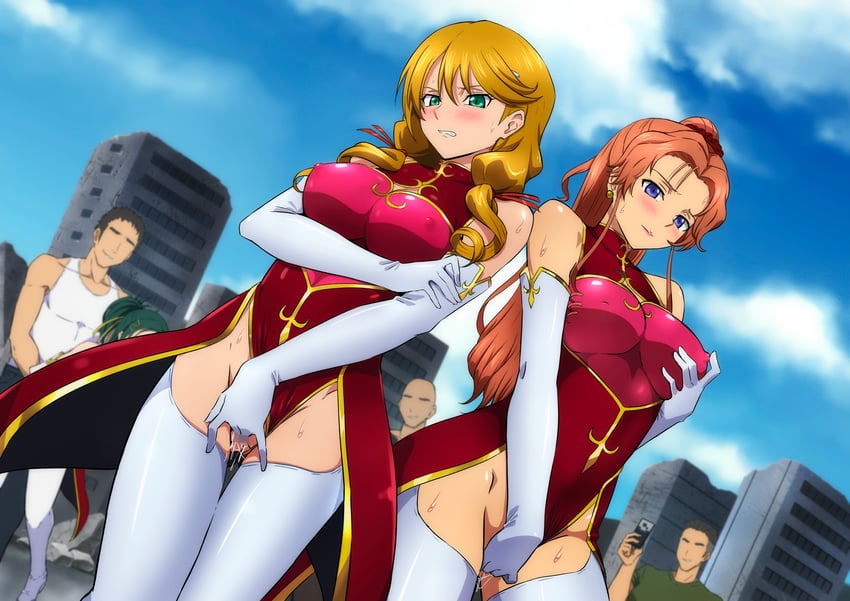 oldrin zevon and marrybell mel britannia (code geass and 1 more) drawn by sasayama_(ushijimaxxxxx)