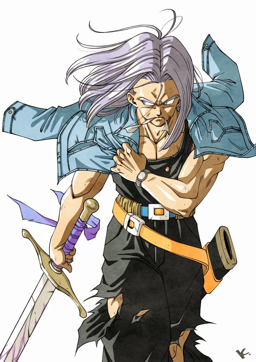 trunks (dragon ball and 1 more) drawn by kakeru_(dbskakeru)