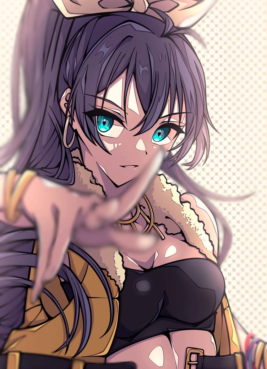 ganaha hibiki (idolmaster and 1 more) drawn by kakuzatou_(cubesugar03196)