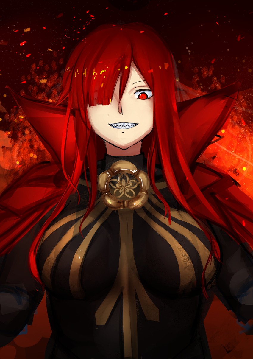 oda nobunaga (fate and 1 more) drawn by selarz