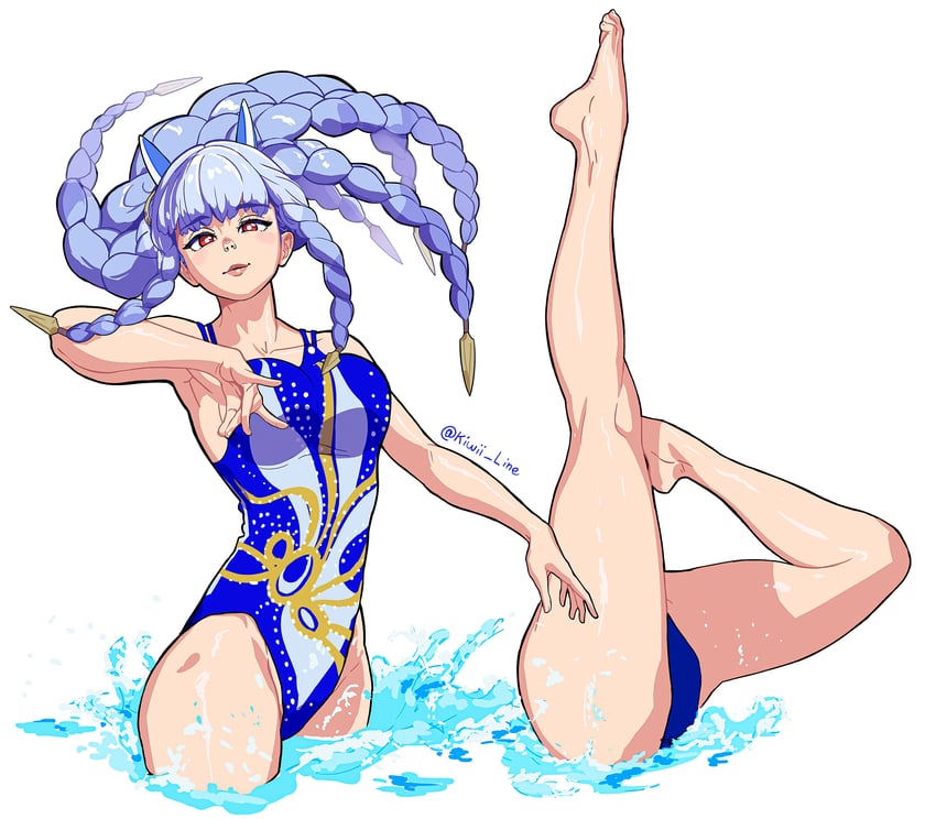 heidrun (fire emblem and 1 more) drawn by kiwii_line