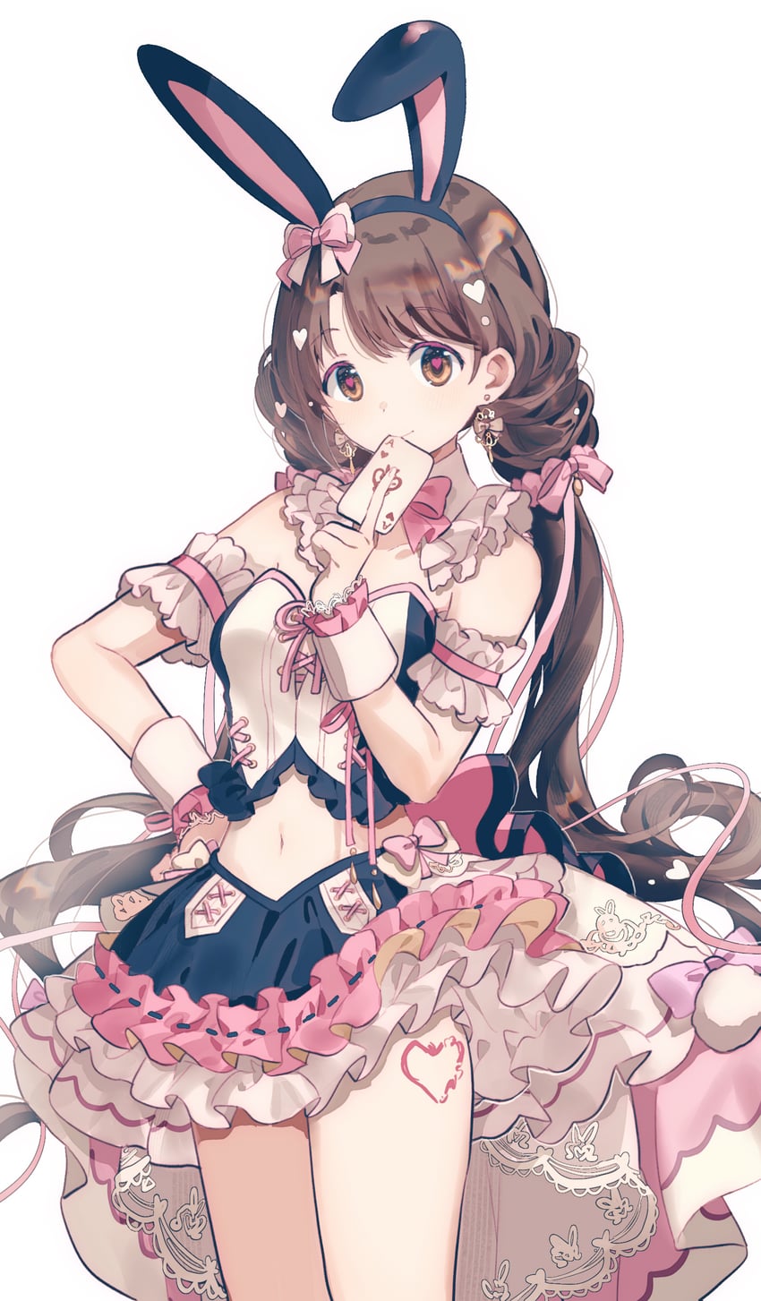 shimamura uzuki (idolmaster and 1 more) drawn by migolu