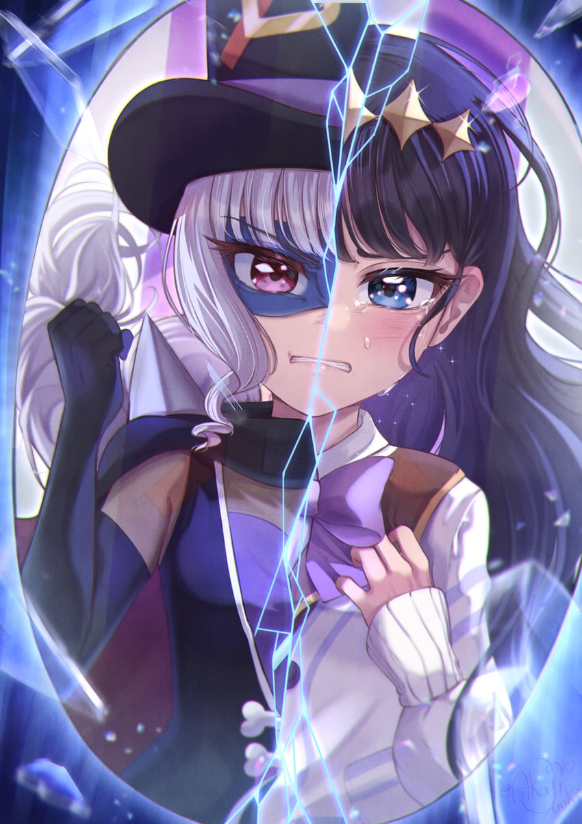 kasai amane and gentlu (precure and 1 more) drawn by akajiyuuki