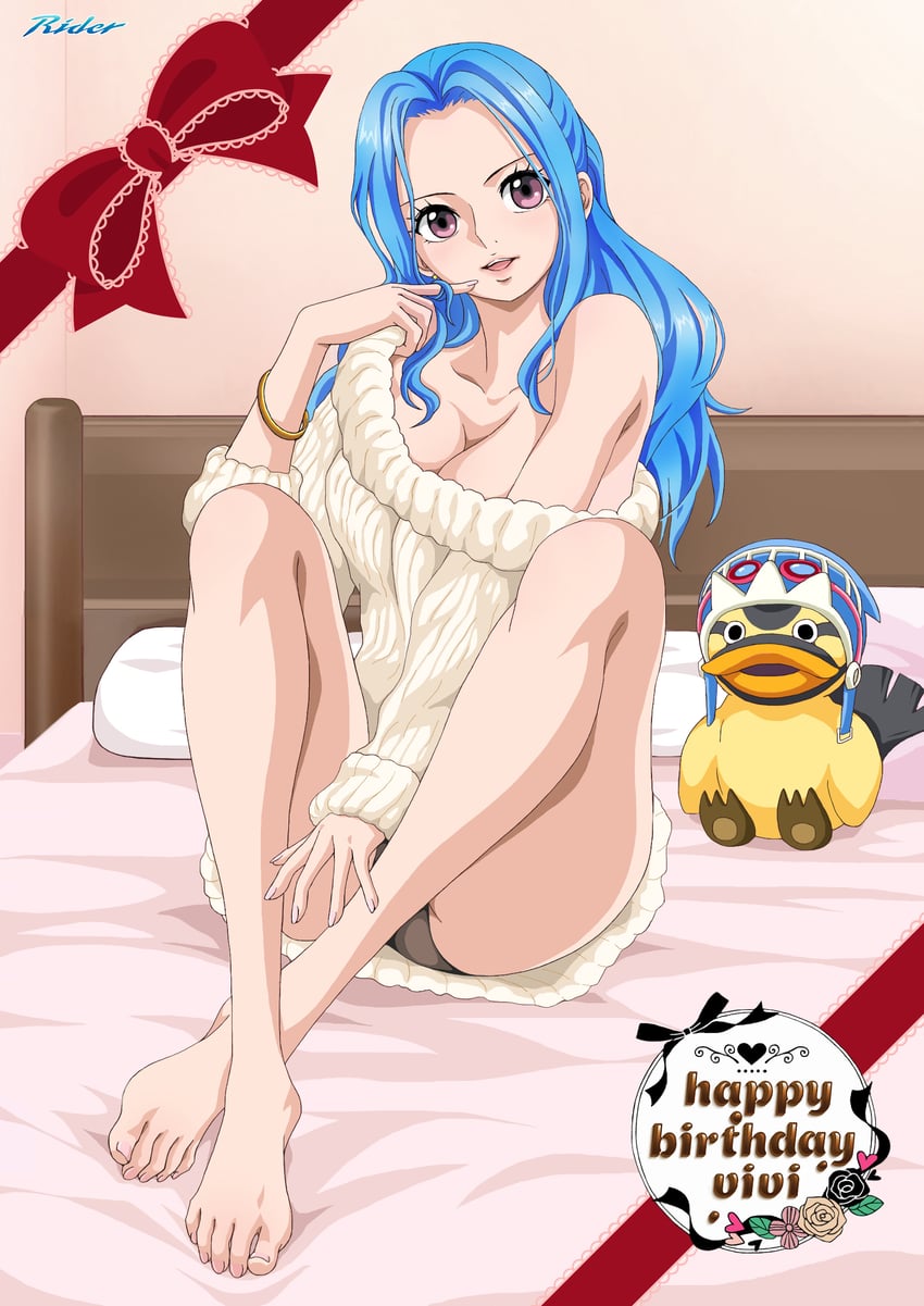 nefertari vivi and karoo (one piece) drawn by rider_(orange_couture)