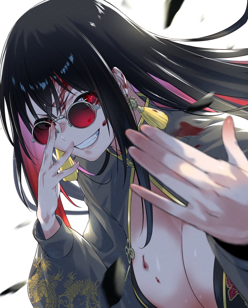 moran (goddess of victory: nikke) drawn by fune_(fune83ojj)