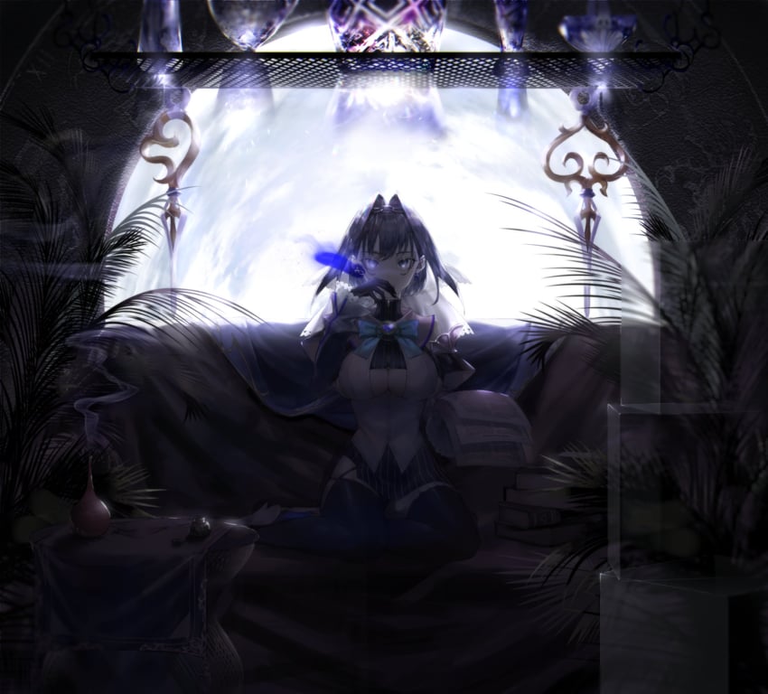 ouro kronii (hololive and 1 more) drawn by mizuame_(pixiv70466540)