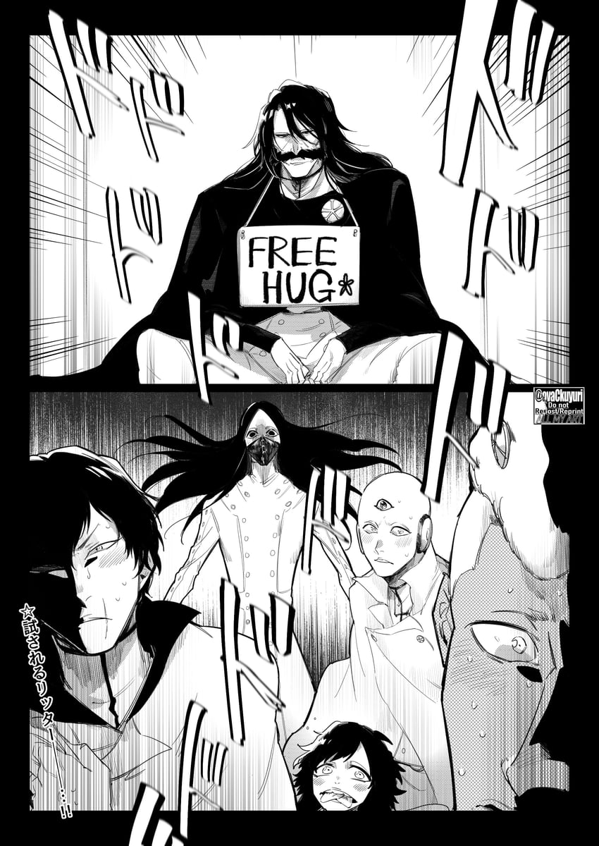 yhwach, as nodt, cang du, lille barro, royd lloyd, and 1 more (bleach and 1 more) drawn by ovasayuri