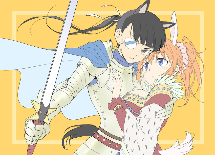 charlotte e. yeager and sakamoto mio (world witches series and 1 more) drawn by agahari