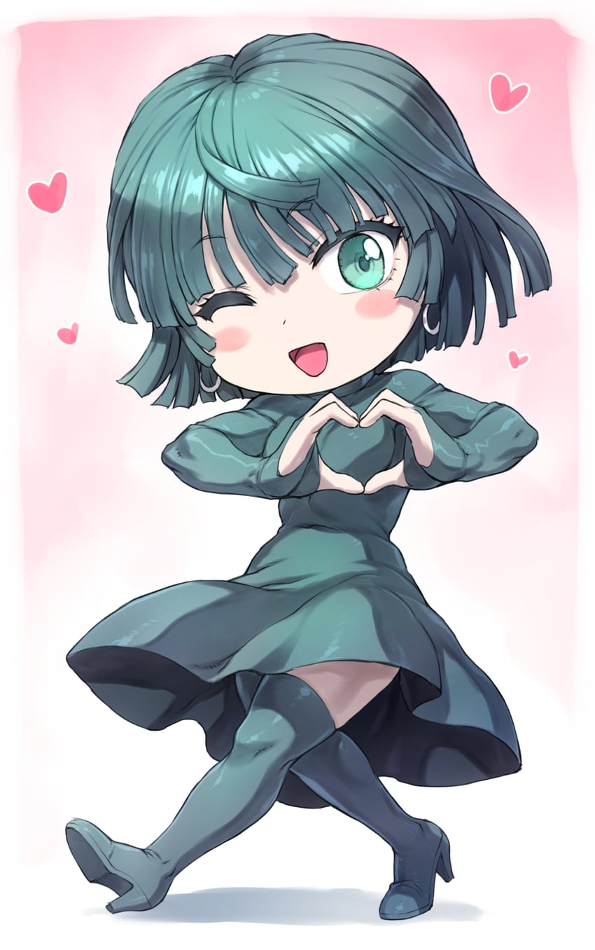 fubuki (one-punch man and 1 more) drawn by mogudan