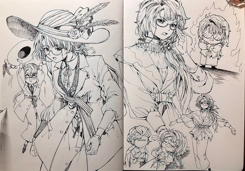 kakania and lucy (reverse:1999) drawn by bai_wuya_bu_he_naicha_yo