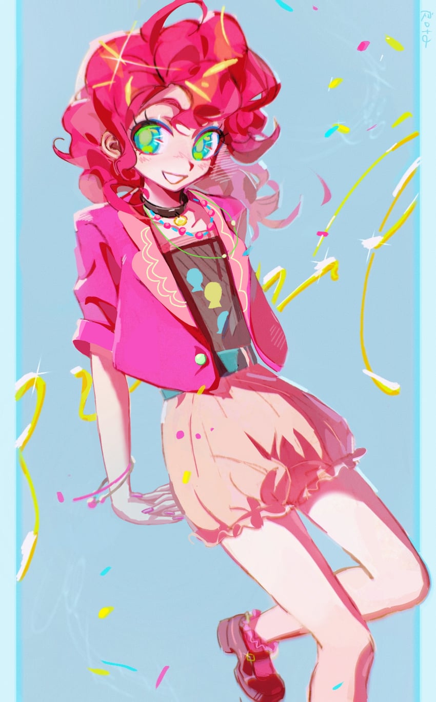 pinkie pie (my little pony and 1 more) drawn by erye037249