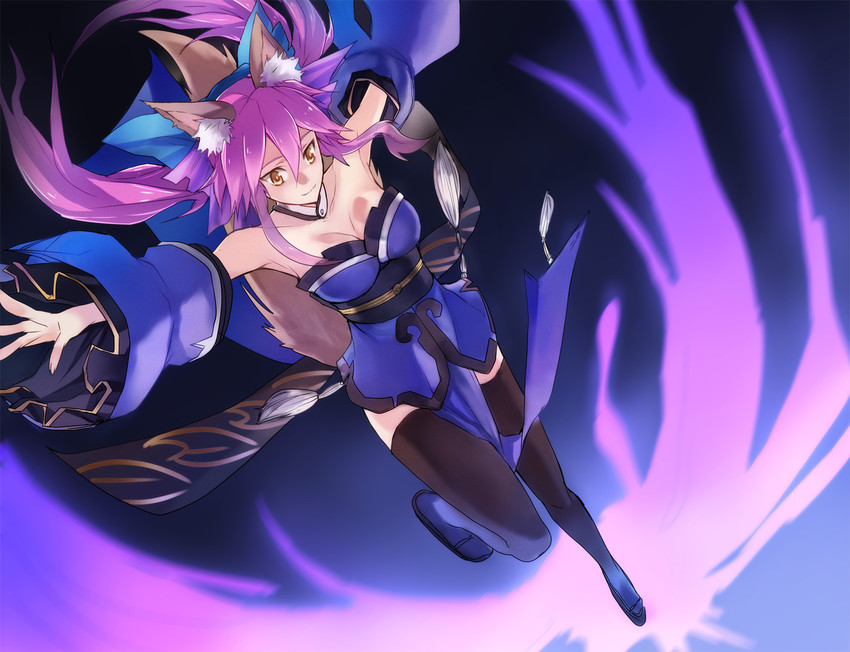 tamamo and tamamo no mae (fate and 1 more) drawn by aoten_(aoiroarekore)
