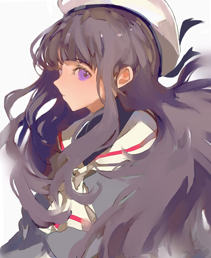 daidouji tomoyo (cardcaptor sakura) drawn by shru_(ss_sl99)