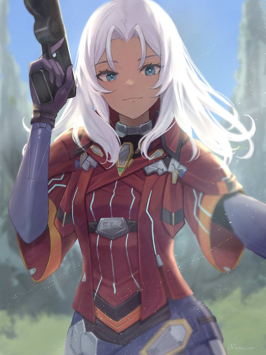 elma (xenoblade chronicles and 1 more) drawn by remaco
