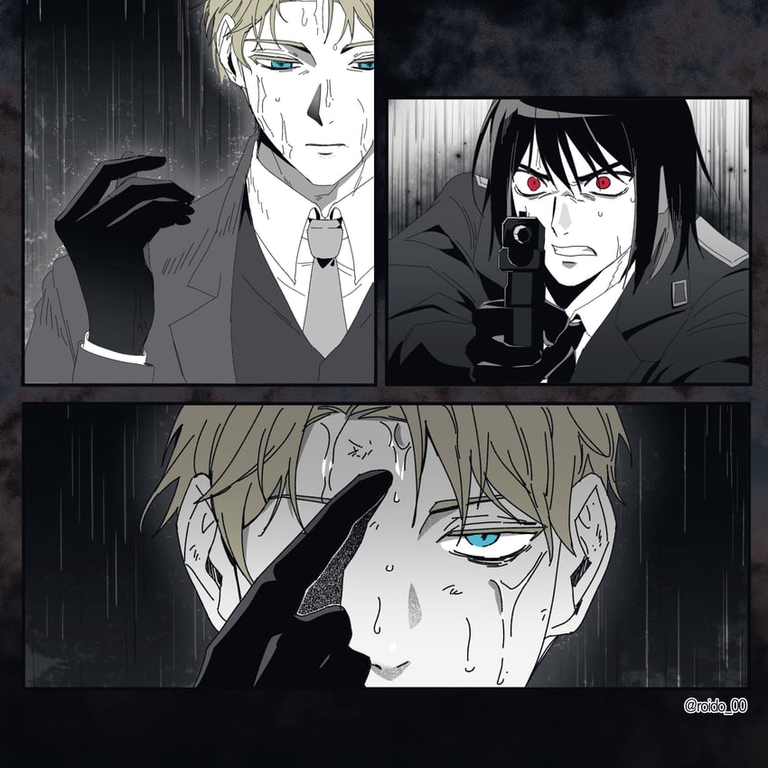 twilight and yuri briar (spy x family and 1 more) drawn by roido_0