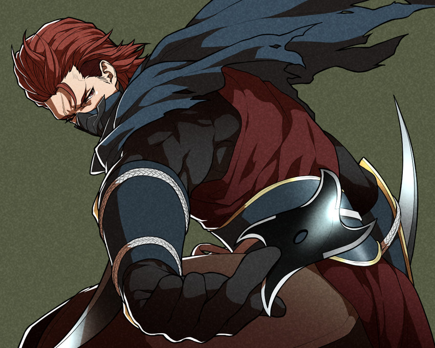 saizo (fire emblem and 1 more) drawn by iroha_(akei0710)