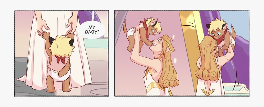 catra and adora (she-ra and the princesses of power) drawn by oliviajtaylor20