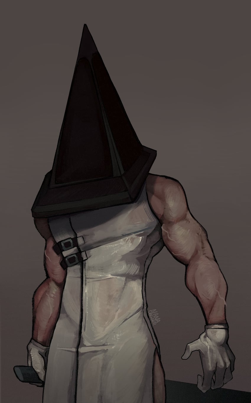 pyramid head (silent hill and 1 more) drawn by nanadagger
