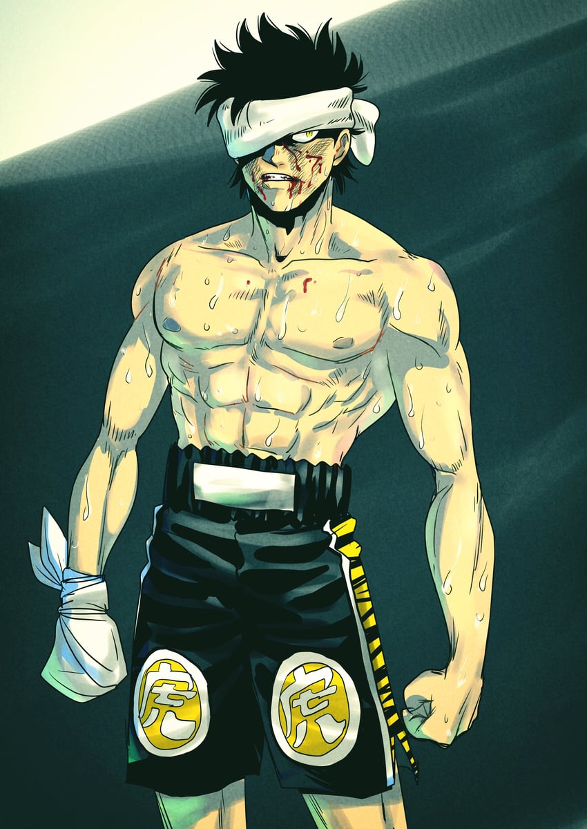 sendou takeshi (hajime no ippo) drawn by capitalradio
