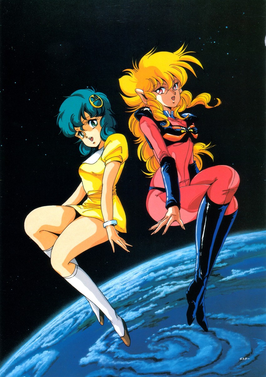 iczer-1 and kanou nagisa (iczer and 1 more) drawn by hirano_toshihiro