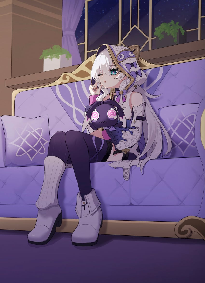 theresa apocalypse (honkai and 1 more) drawn by h2o_omizu