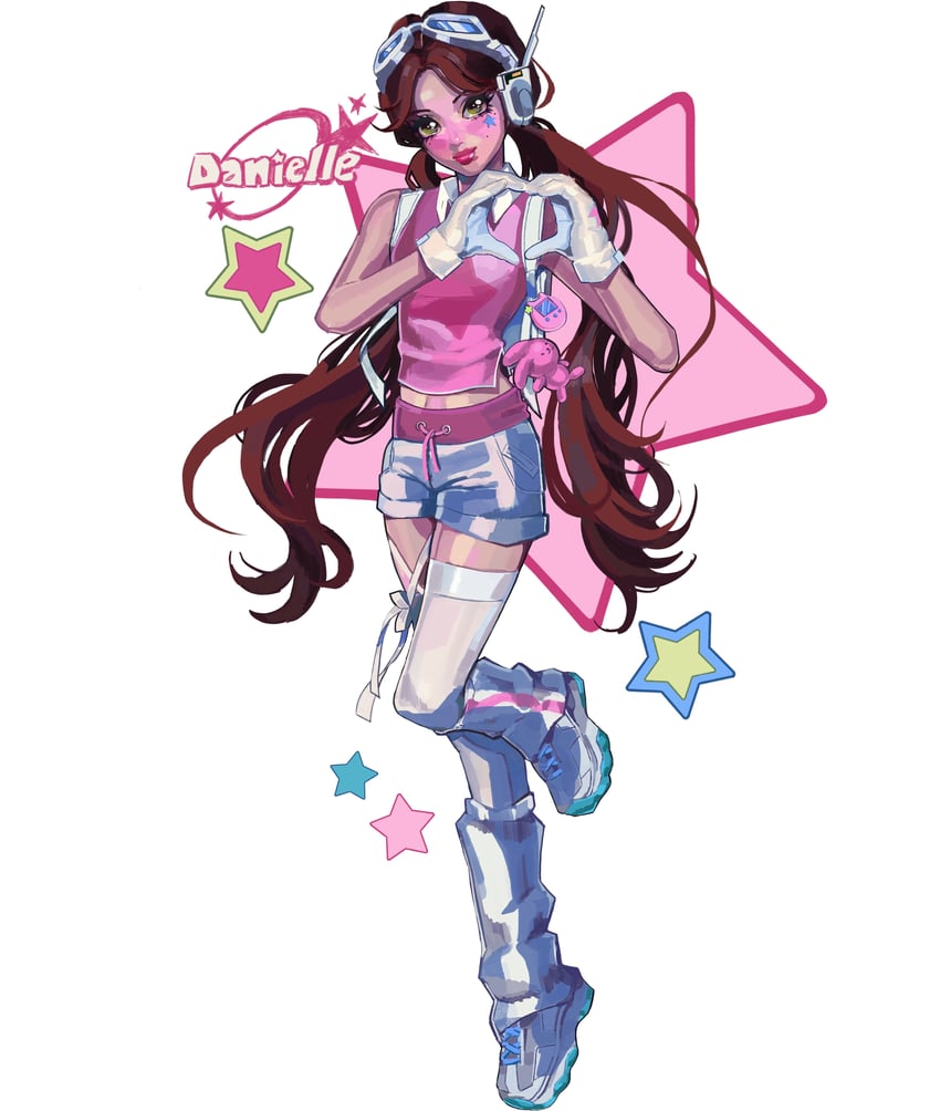 danielle (real life and 3 more) drawn by salma_(_pumpurin)