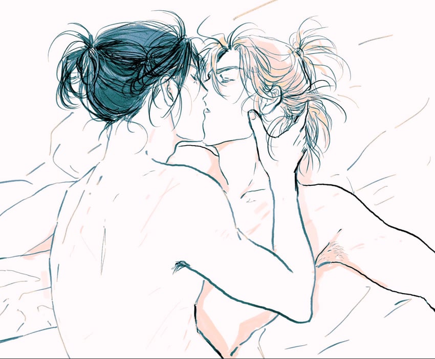 dimitri alexandre blaiddyd and felix hugo fraldarius (fire emblem and 1 more) drawn by breeze_paro