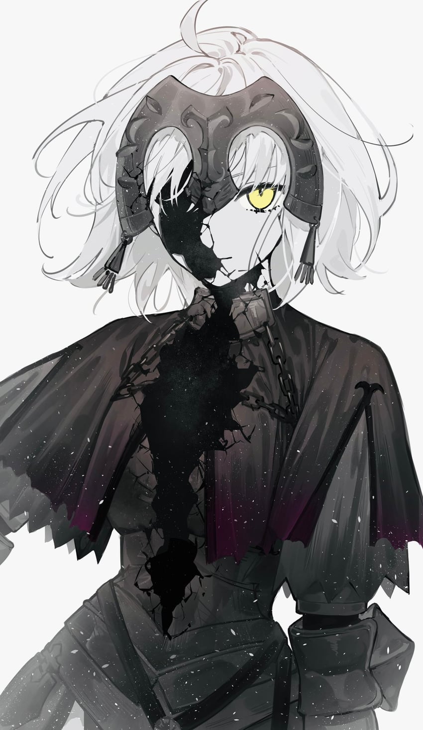 jeanne d'arc alter (fate and 1 more) drawn by nipi27