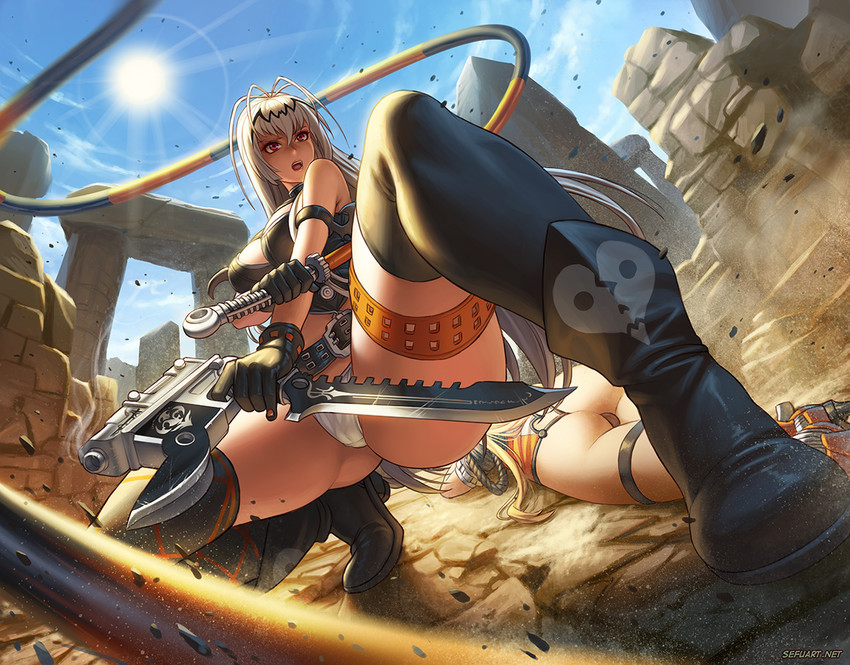 alice and dorothy (queen's blade and 1 more) drawn by speh