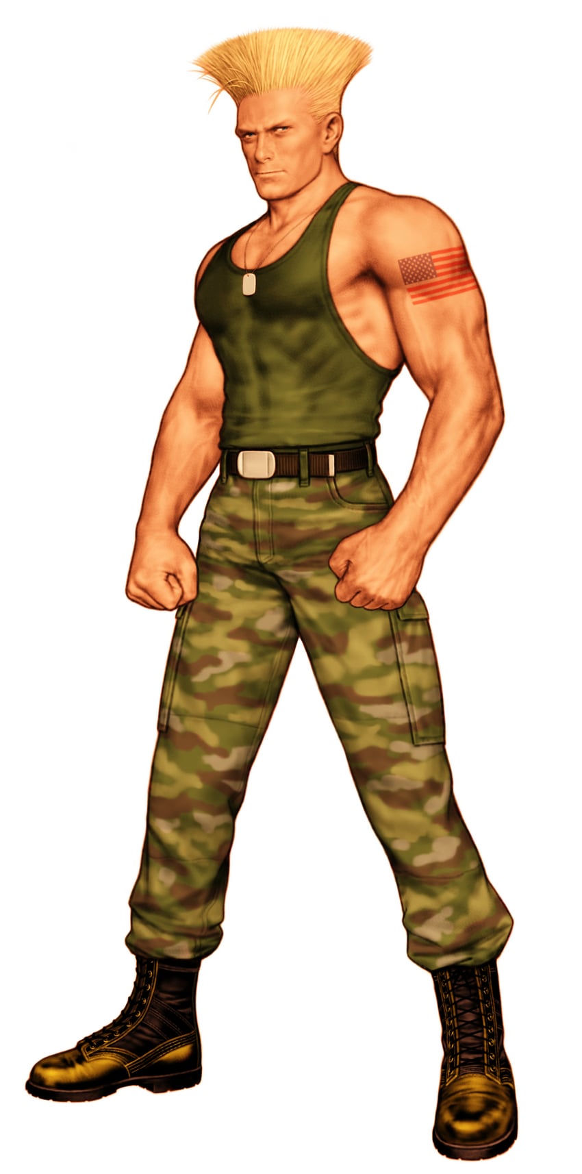 guile (street fighter and 1 more) drawn by mori_toshiaki