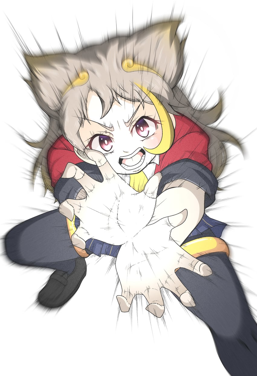 son goku (kemono friends and 1 more) drawn by hachikuji_kenuta