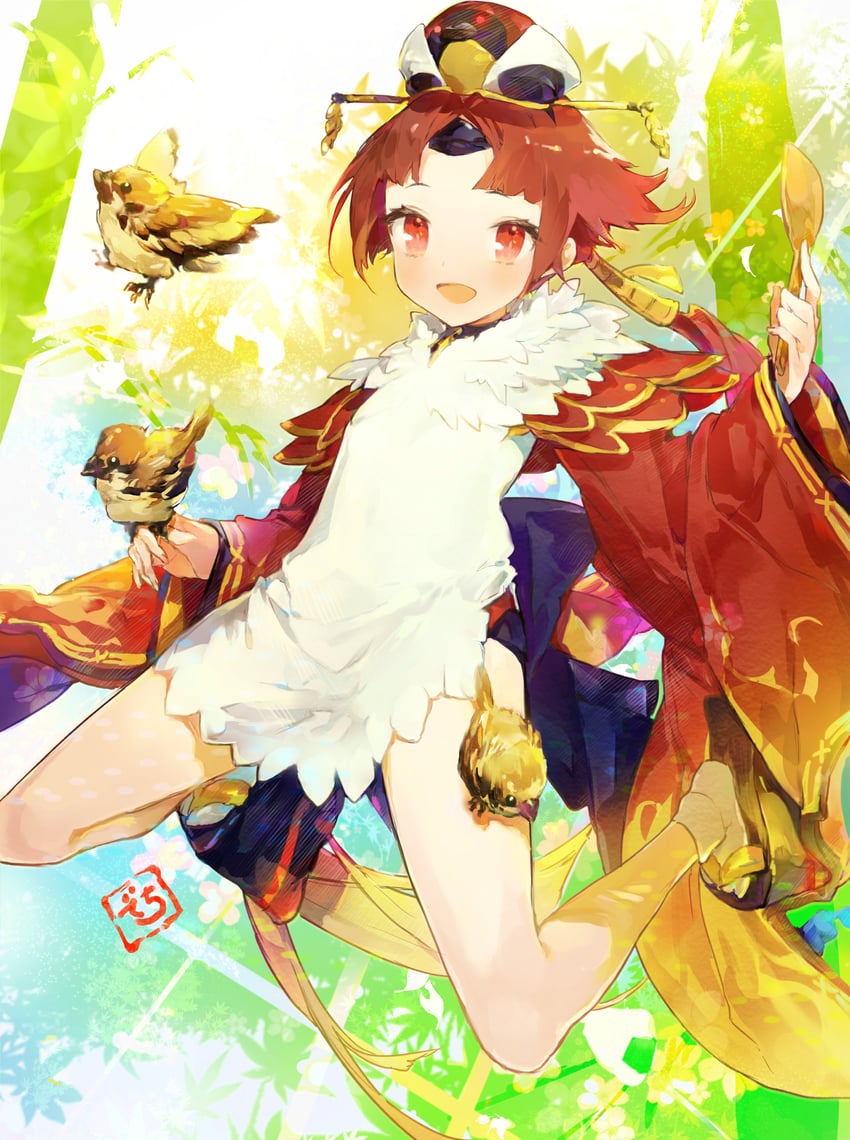 beni-enma and appren-chirps (fate and 1 more) drawn by socha_(sotyahamu)