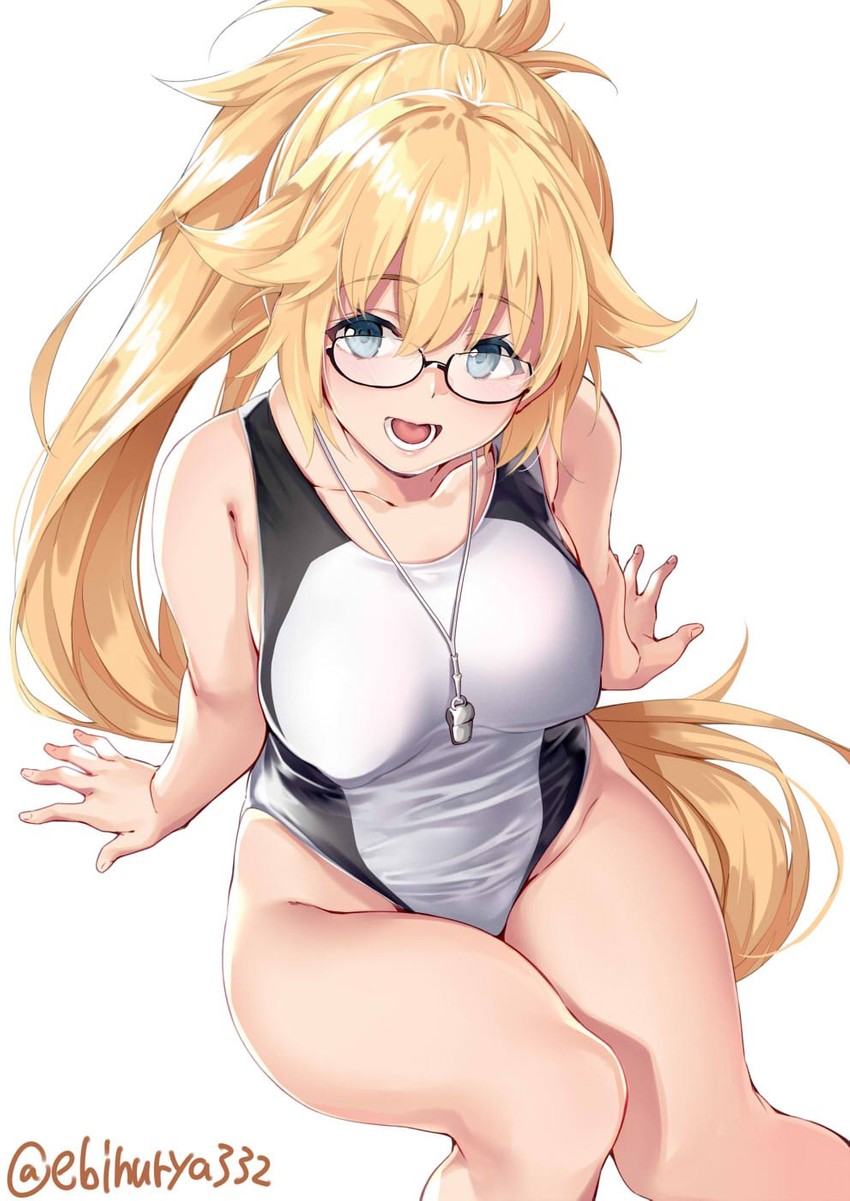 jeanne d'arc (fate and 1 more) drawn by ebifurya