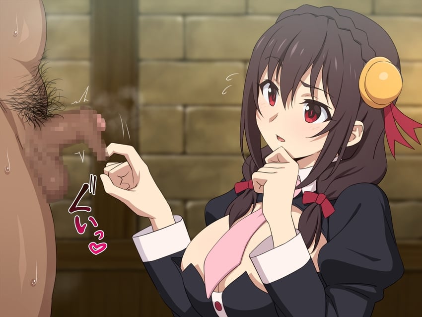 yunyun (kono subarashii sekai ni shukufuku wo!) drawn by tedain