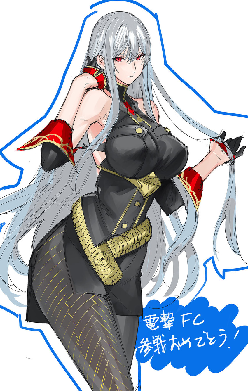 selvaria bles (senjou no valkyria and 2 more) drawn by tetsu_(kimuchi)