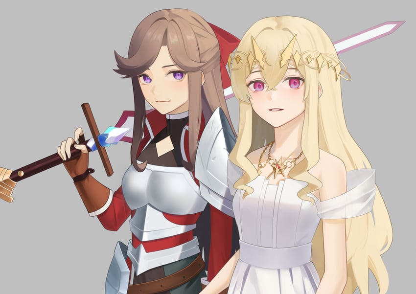 saijou claudine and tendou maya (shoujo kageki revue starlight and 1 more) drawn by guyijun