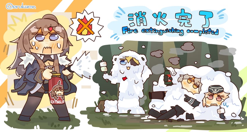 mp40, vector, skorpion, and car (girls' frontline) drawn by lcron